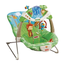 Детский шезлонг Fisher Price Джунгли напрокат Детский шезлонг Fisher Price Джунгли напрокат